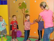 Cvičení zdravá dětská noha ve školce